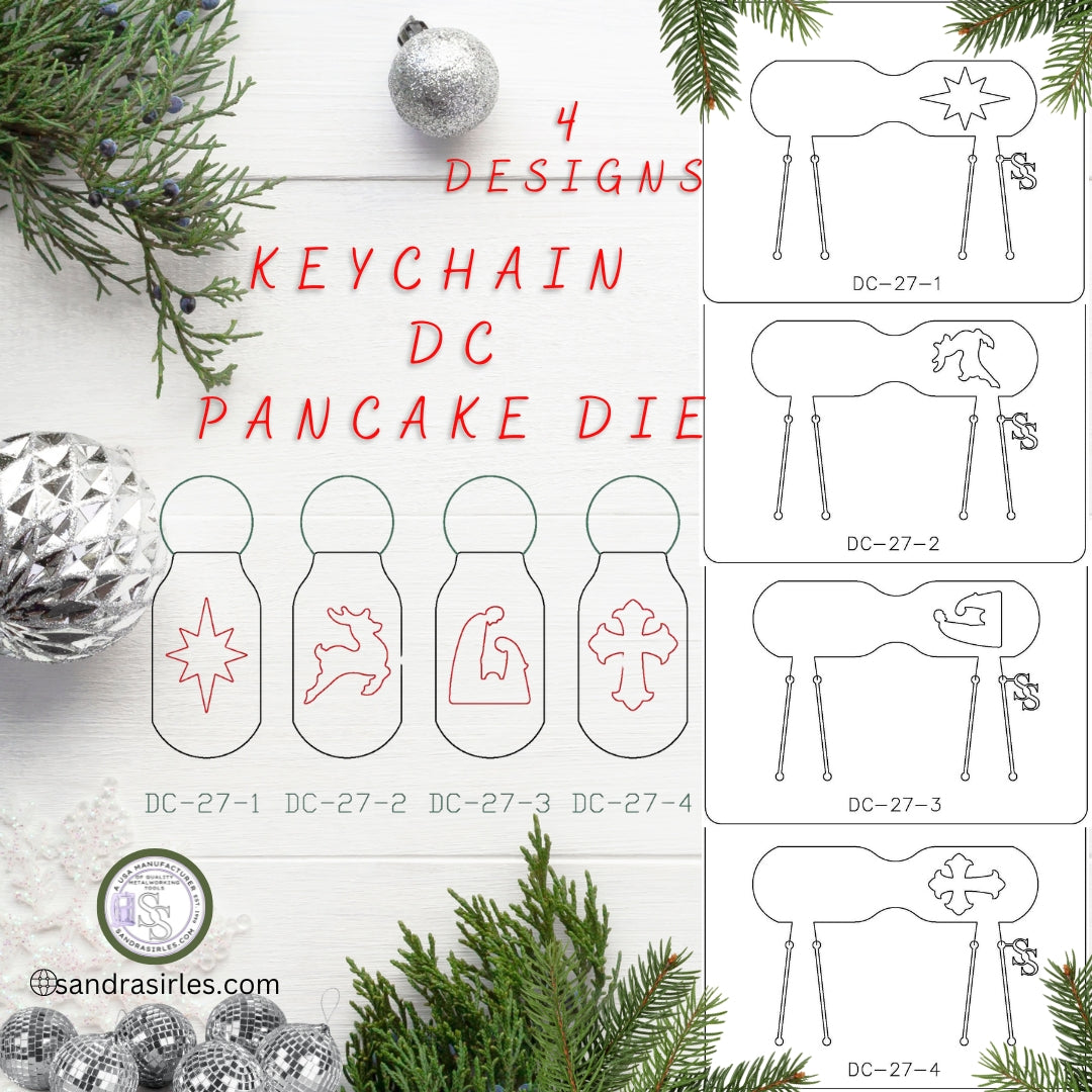 PANCAKE DIE DC-27 4 DESIGNS